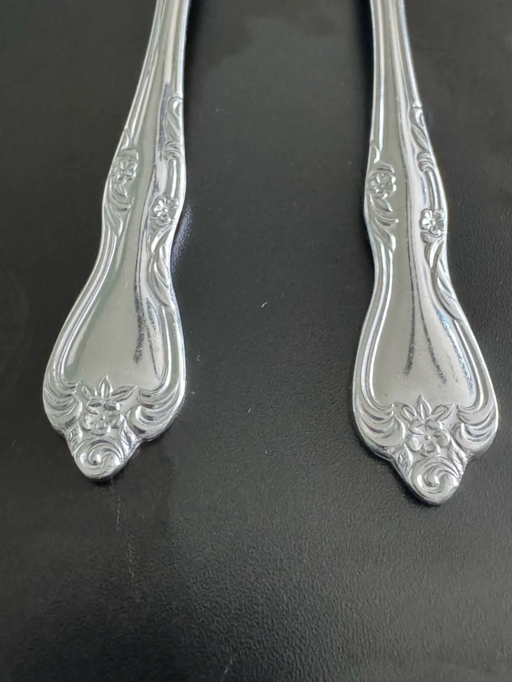 Oneida Silver Ornate Dinner Forks - Pair
